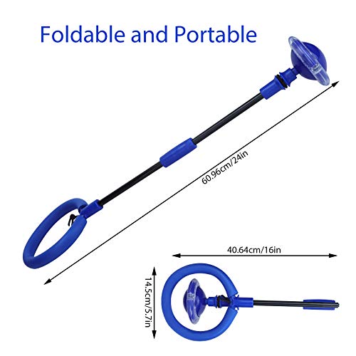 Sinwind Anillo de Salto Bola Intermitente, Bola de Salto de Tobillo, Anillo de Salto Intermitente, LED Plegable Saltar Bola, Colorida Anillo de Salto para Niños y Adultos (Azul) Sinwind Anillo de Salto Bola Intermitente, Bola de Salto de Tobillo, Anillo de Salto Intermitente, LED Plegable Saltar Bola, Colorida Anillo de Salto para Niños y Adultos (Azul)