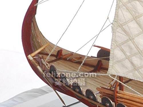 SIourso Kits De Construcción Kits De Modelo De Barco Kit Ensamblado Modelo De Velero De Madera Clásico Modelo De Viento Comercial Barco Pirata Vikingo Jacques DIY Juguete