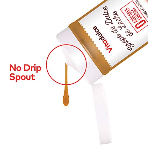 Sirope de dulce de leche sin azúcar, Topping de dulce de leche, Sirope bajo en calorías 400 gr. Pack de 3 unidades - Vitadulce