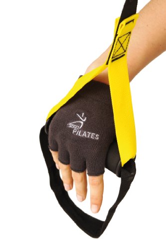 Sissel - Guantes de Pilates para Adulto (Talla única), Color Negro