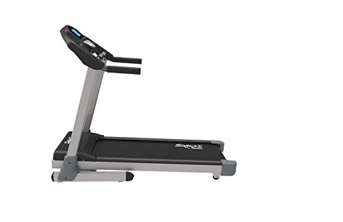 SIXTUS 3000 Cinta de Correr Eléctrica Profesional Plegable, 20 km/h, APP Kinomap y Zwift Bluetooth, Altavoces USB/SD/JACK, 2.5 HP (7 HP Pico), Inclinación y Lubricación Automática, Cardio, 150 kg.