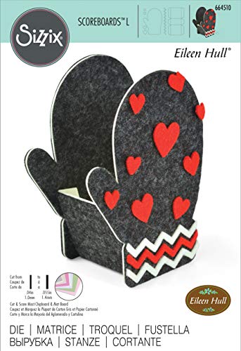 Sizzix Troquel ScoreBoards L 664510 Caja Guante de Eileen Hull, Manoplas de Boxeo, Talla única Sizzix Troquel ScoreBoards L 664510 Caja Guante de Eileen Hull, Manoplas de Boxeo, Talla única