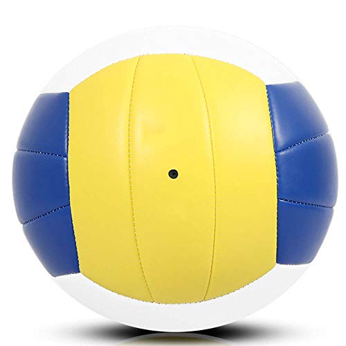 SJF Voleibol de Playa, Voleibol Compuesto de Alto Rendimiento, Hecho de PVC espumado, Duradero y Flexible, Adecuado para Exteriores, Playa