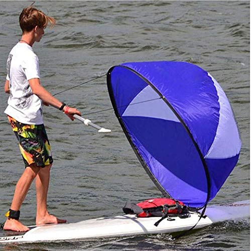 sjqc9561 1pc Portátil Viento Vela 42 Pulgadas De Instalación del Kit Kayak Paddle Accesorios Junta Fácil Y Rápido Despliegue para Kayak Barco De Vela Azul Canoa sjqc9561 1pc Portátil Viento Vela 42 Pulgadas De Instalación del Kit Kayak Paddle Accesorios Junta Fácil Y Rápido Despliegue para Kayak Barco De Vela Azul Canoa