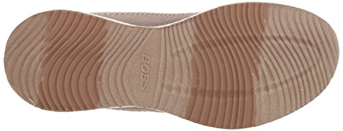 Skechers Bobs Squad-Glam League, Zapatillas Mujer, Multicolor (TPE Black Engineered Knit/Rose Gold Trim), 39 EU