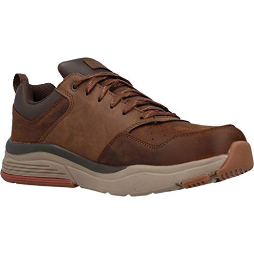 Skechers Calzado Deportivo BENAGO - TRENO para Hombre Marrón 47.5 EU