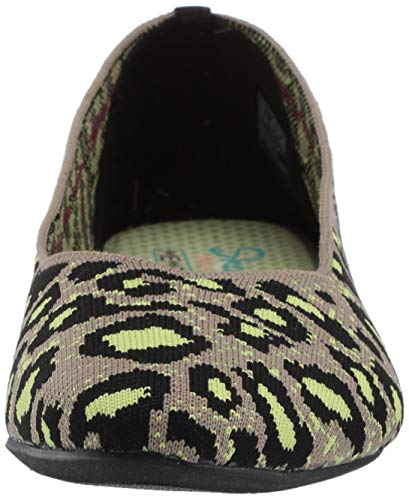 Skechers Cleo - Claw-Some Taupe/Lime 5