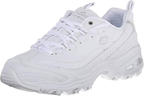 Skechers D'Lites-Fresh Start, Zapatillas Mujer, Multicolor (WSL Black Leather/Mesh/Charcoal Trim #ll), 39 EU Skechers D'Lites-Fresh Start, Zapatillas Mujer, Multicolor (WSL Black Leather/Mesh/Charcoal Trim #ll), 39 EU