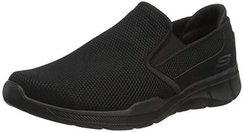 Skechers Equalizer 3.0-Sumnin, Zapatillas sin Cordones Hombre, Negro Black BBK, 41 EU