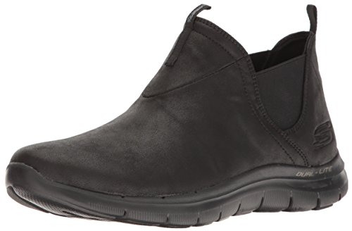 Skechers Flex Appeal 2.0 - Done Deal Women's Lite Weight Black BBK, tamaño de Zapato:EUR 38