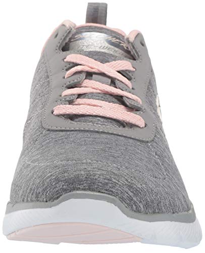 Skechers Flex Appeal 3.0-Insiders, Zapatillas Deportivas Mujer, Multicolor (GYLP Black & Gray Mesh/Black Trim), 39 EU Skechers Flex Appeal 3.0-Insiders, Zapatillas Deportivas Mujer, Multicolor (GYLP Black & Gray Mesh/Black Trim), 39 EU