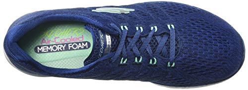 Skechers Flex Appeal 3.0 - Zapatillas deportivas para mujer, color Azul, talla 41 EU