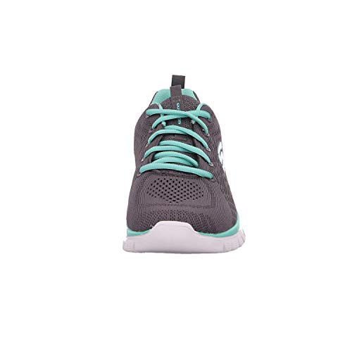 Skechers Graceful-Get Connected, Zapatillas Mujer, Gris (CCGR Black Mesh/Trim), 41 EU Skechers Graceful-Get Connected, Zapatillas Mujer, Gris (CCGR Black Mesh/Trim), 41 EU