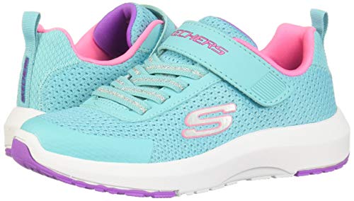 Skechers Kids Girl's Dynamic Tread (Little Kid/Big Kid) Turquoise/Multi 11.5 M US Little Kid Skechers Kids Girl's Dynamic Tread (Little Kid/Big Kid) Turquoise/Multi 11.5 M US Little Kid