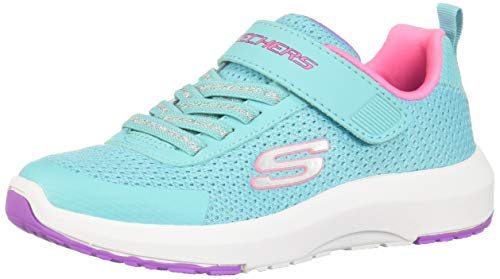 Skechers Kids Girl's Dynamic Tread (Little Kid/Big Kid) Turquoise/Multi 11.5 M US Little Kid