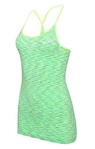 Skechers Mujer Ultralite Bodyfit sin Costuras Camisola con Tirantes Gimnasio Camiseta para Correr de Espalda Deportiva Suéter - Lima, XS-SML