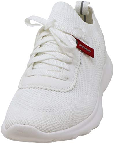 Skechers Nickson Fitness Gym - Zapatillas deportivas para hombre, blanco (Blanco), 45 EU