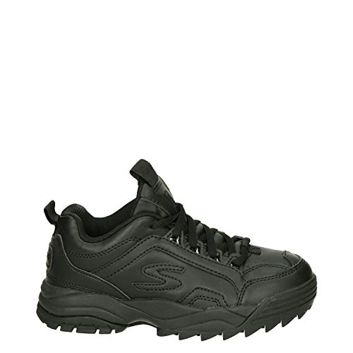 Skechers Niños Intershift Zapatillas Deportivas para Correr Triple Negro EUR 39