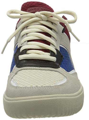 Skechers Ridge-Rollie, Zapatillas Hombre, Multicolor (WMLT Black/Red), 43 EU