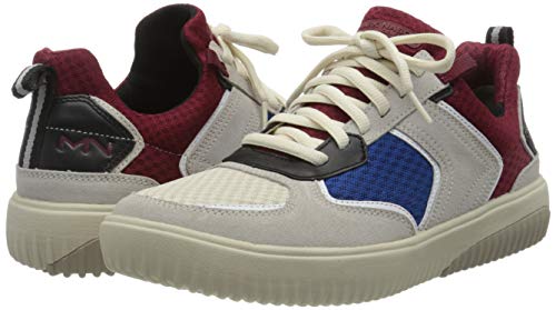 Skechers Ridge-Rollie, Zapatillas Hombre, Multicolor (WMLT Black/Red), 43 EU Skechers Ridge-Rollie, Zapatillas Hombre, Multicolor (WMLT Black/Red), 43 EU