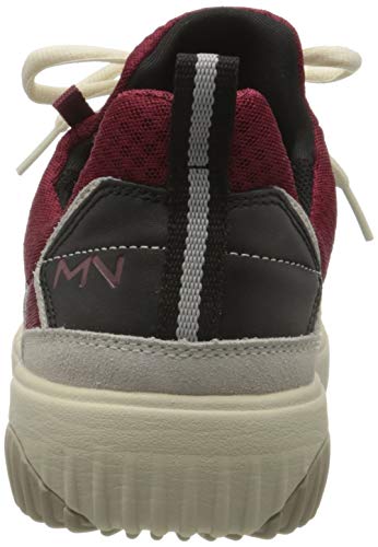 Skechers Ridge-Rollie, Zapatillas Hombre, Multicolor (WMLT Black/Red), 43 EU