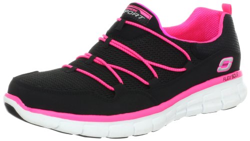 Skechers Synergy Loving Life - Zapatillas para Mujer, Color Negro, Talla 38.5 EU