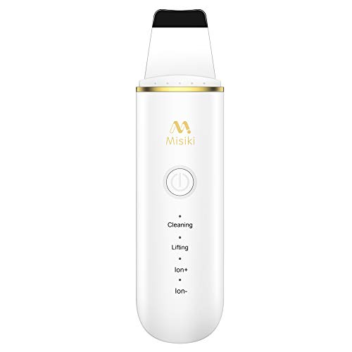 Skin Scrubber, Misiki Dispositivo de Limpieza de la Piel Facial, Ultrasónico Exfoliador Limpiador de Poros, USB 4 Modos Máquina de Anión para Cuidado de la Piel, Lifting Dispositivo de Belleza Facial Skin Scrubber, Misiki Dispositivo de Limpieza de la Piel Facial, Ultrasónico Exfoliador Limpiador de Poros, USB 4 Modos Máquina de Anión para Cuidado de la Piel, Lifting Dispositivo de Belleza Facial