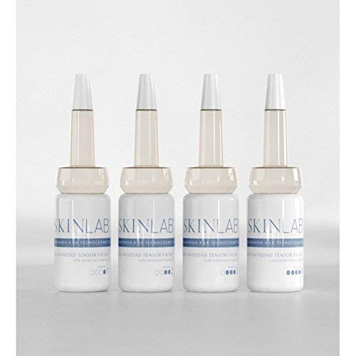 SKINLAB Tratamiento Intensivo Antiedad Tensor Facial. El mejor Serum profesional con ácido hialurónico y proteína de Argán que tiene efecto tensor inmediato. Reduce y tensa visiblemente las arrugas.