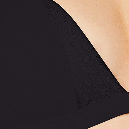 Skiny Smart Cotton Triangel Gepaddet Sujetador sin Aros, Negro (Black 7665), 95A (Talla del Fabricante: 80A) para Mujer Skiny Smart Cotton Triangel Gepaddet Sujetador sin Aros, Negro (Black 7665), 95A (Talla del Fabricante: 80A) para Mujer