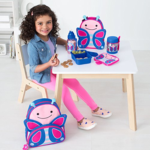 Skip Hop Zoo Lunchies Mochila para el almuerzo, Niños, Diseño Unicorn, Turquesa