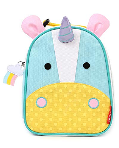 Skip Hop Zoo Lunchies Mochila para el almuerzo, Niños, Diseño Unicorn, Turquesa Skip Hop Zoo Lunchies Mochila para el almuerzo, Niños, Diseño Unicorn, Turquesa