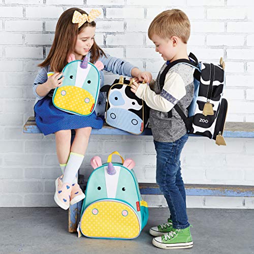 Skip Hop Zoo Lunchies Mochila para el almuerzo, Niños, Diseño Unicorn, Turquesa Skip Hop Zoo Lunchies Mochila para el almuerzo, Niños, Diseño Unicorn, Turquesa
