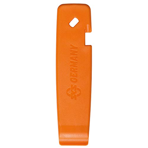 SKS Germany SKS Reifenheber Set Juego de desmontadores de neumáticos, Unisex Adulto, Naranja, 106 x 26,7 x 4,2 mm SKS Germany SKS Reifenheber Set Juego de desmontadores de neumáticos, Unisex Adulto, Naranja, 106 x 26,7 x 4,2 mm