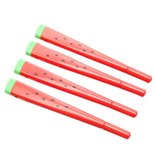 Skyeye Pluma Cute Petite Watermelon Shape Refill 0.5mm Black Gel Pen, útiles Escolares para Escolares