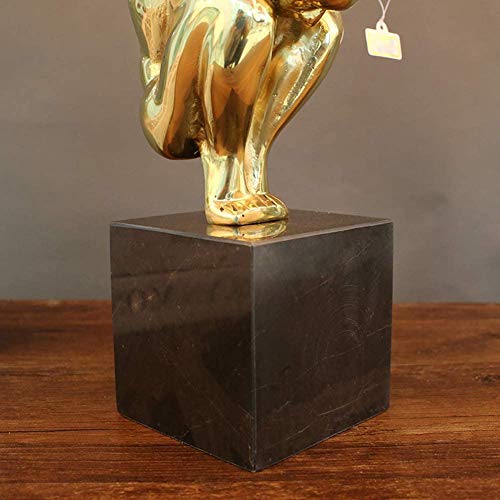Skysep Fina De Cobre Puro de Alas y Alto Vuelo Figuras Estatua Adornos, de Estar Recepción Habitación TV Gabinete de Músculo Masculino Adornos, Escultura Diseño Hombre, Bronce, Bonita Skysep Fina De Cobre Puro de Alas y Alto Vuelo Figuras Estatua Adornos, de Estar Recepción Habitación TV Gabinete de Músculo Masculino Adornos, Escultura Diseño Hombre, Bronce, Bonita