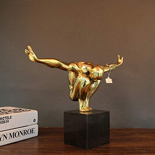 Skysep Fina De Cobre Puro de Alas y Alto Vuelo Figuras Estatua Adornos, de Estar Recepción Habitación TV Gabinete de Músculo Masculino Adornos, Escultura Diseño Hombre, Bronce, Bonita Skysep Fina De Cobre Puro de Alas y Alto Vuelo Figuras Estatua Adornos, de Estar Recepción Habitación TV Gabinete de Músculo Masculino Adornos, Escultura Diseño Hombre, Bronce, Bonita