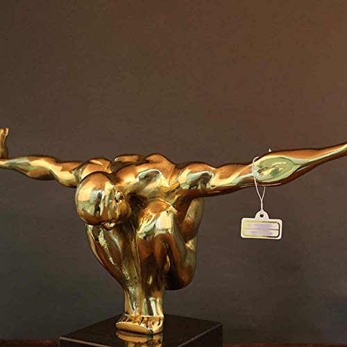 Skysep Fina De Cobre Puro de Alas y Alto Vuelo Figuras Estatua Adornos, de Estar Recepción Habitación TV Gabinete de Músculo Masculino Adornos, Escultura Diseño Hombre, Bronce, Bonita Skysep Fina De Cobre Puro de Alas y Alto Vuelo Figuras Estatua Adornos, de Estar Recepción Habitación TV Gabinete de Músculo Masculino Adornos, Escultura Diseño Hombre, Bronce, Bonita