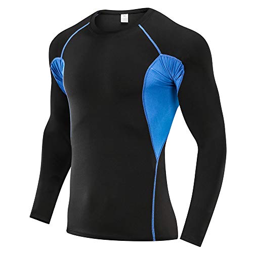 SKYSPER Camiseta de Compresión Manga Larga para Hombre Ropa Interior Deportiva Deportes Camisetas de Fitness Transpirable Secado Rápido para Running Fitness Entrenamiento Yoga Ciclismo SKYSPER Camiseta de Compresión Manga Larga para Hombre Ropa Interior Deportiva Deportes Camisetas de Fitness Transpirable Secado Rápido para Running Fitness Entrenamiento Yoga Ciclismo