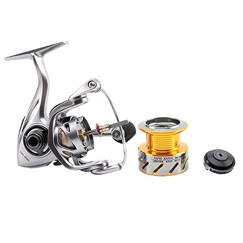 SKYSPER Carretes de Spincasting Carretes de Pesca 10 + 1BB Pesca Spinning Carrete Sistema de Fibra de Carbono Arrastre de Mar Agua Salada SKYSPER Carretes de Spincasting Carretes de Pesca 10 + 1BB Pesca Spinning Carrete Sistema de Fibra de Carbono Arrastre de Mar Agua Salada
