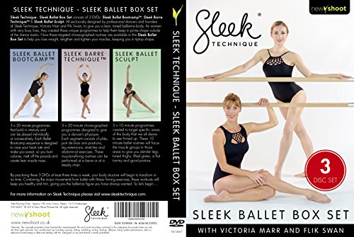 SLEEK TECHNIQUE - Ballet Body Box Set (3 DVD's)
