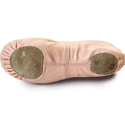 S.lemon Cuero Genuina Zapatillas Zapatos de Ballet Baile para Niñas Niños Rosa (23 EU) S.lemon Cuero Genuina Zapatillas Zapatos de Ballet Baile para Niñas Niños Rosa (23 EU)