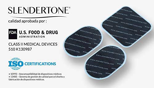 Slendertone Face Electrodos de Recambio, Mujer, Transparente Slendertone Face Electrodos de Recambio, Mujer, Transparente