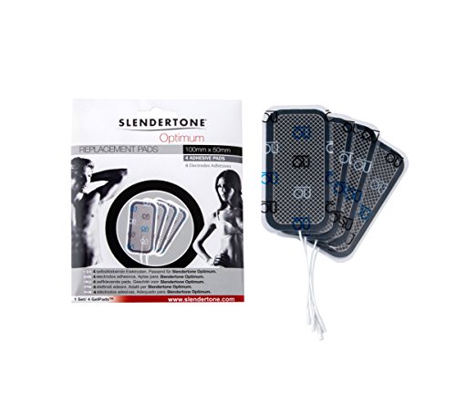 Slendertone Optimum 5x10 Juego de 4 electrodos, 5 x 10 cm, Unisex