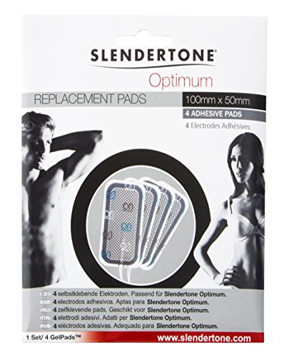 Slendertone Optimum 5x10 Juego de 4 electrodos, 5 x 10 cm, Unisex
