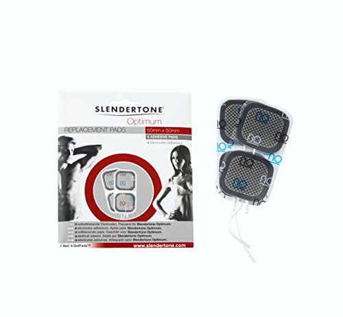 Slendertone Optimum 5x5 Juego de 4 electrodos, 5 x 5 cm, Unisex