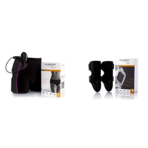 Slendertone Short Bottom Electroestimulador para glúteos Mujer, Negro/Rosa + Accesorio de Brazos para Mujer, (Vendido sin el Mando de Control) Slendertone Short Bottom Electroestimulador para glúteos Mujer, Negro/Rosa + Accesorio de Brazos para Mujer, (Vendido sin el Mando de Control)