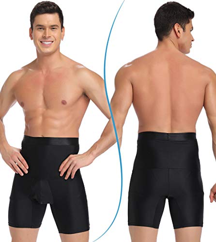 SLIMBELLE® Calzoncillos Bóxer con Faja Reductora para Hombre Ropa Interior Moldeador Pantalones Adelgazante para el Vientre y la Pérdida de Peso y Grasa Body Shaper Suave Transpirable Shapewear Men