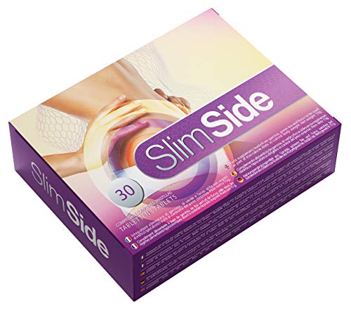 SlimSide | Para reducir vientre y caderas, quemagrasas rápido, drenante, para retención de líquidos, 100% sin efectos secundarios