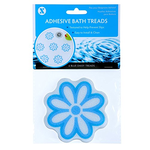 SlipX Solutions® Las Margaritas Antideslizantes Adhesivas para el Baño añaden tracción Antideslizante a Las bañeras, duchas, Piscinas, Botes, escaleras y más (6 Unidades, Agarre confiable, Azul) SlipX Solutions® Las Margaritas Antideslizantes Adhesivas para el Baño añaden tracción Antideslizante a Las bañeras, duchas, Piscinas, Botes, escaleras y más (6 Unidades, Agarre confiable, Azul)
