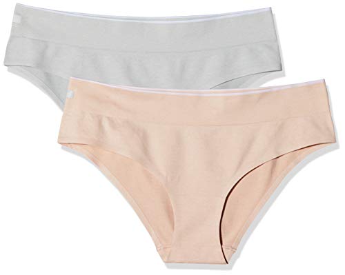 Sloggi Women Move Seamless Hipster C2p Braguita, (White Light Combination M001), XS (Pack de 2) para Mujer Sloggi Women Move Seamless Hipster C2p Braguita, (White Light Combination M001), XS (Pack de 2) para Mujer